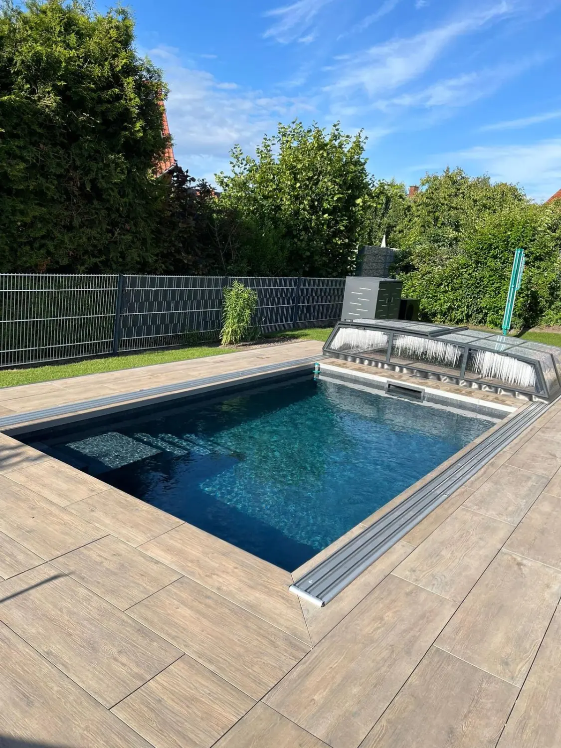 Schwimmbadbau von Folienverlegung Hirschmann